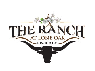The Ranch at Lone Oak Longhorns logo design by REDCROW