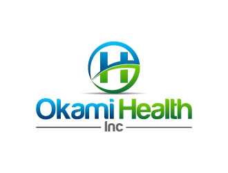 OKAMI HEALTH INC logo design by pixalrahul