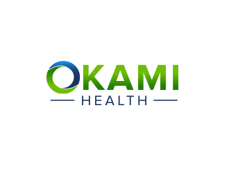 OKAMI HEALTH INC logo design by BeDesign