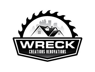 Wreck Creations Remodeling Services logo design by daywalker