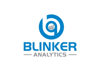 Blinker Analytics logo design by art-design