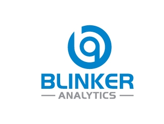 Blinker Analytics logo design by art-design