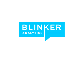 Blinker Analytics logo design by checx