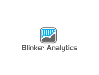 Blinker Analytics logo design by alhamdulillah