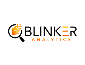 Blinker Analytics logo design by ingepro