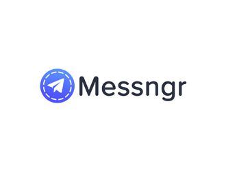 Messngr logo design by ndaru