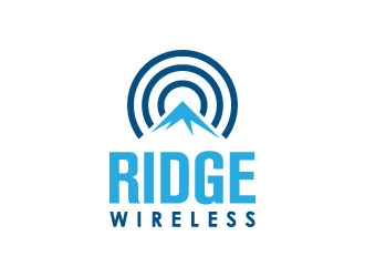 Ridge Wireless logo design by gipanuhotko