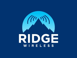 Ridge Wireless logo design by josephope