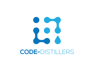 Code-Distillers logo design by IrvanB
