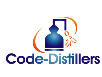 Code-Distillers logo design by PMG