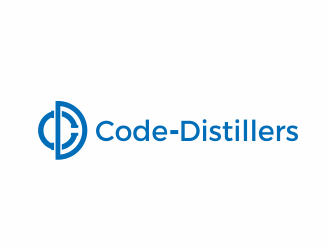 Code-Distillers logo design by kimora