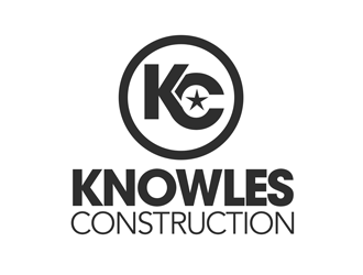 Knowles construction logo design by kunejo