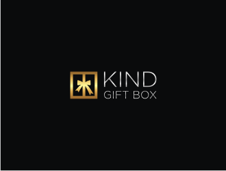 Kind Gift Box logo design by mbamboex