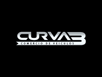 Curva 3 - Comercio de Veiculos logo design by Cyds