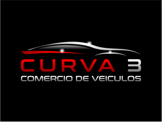 Curva 3 - Comercio de Veiculos logo design by cintoko