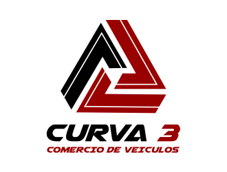 Curva 3 - Comercio de Veiculos logo design by cintoko