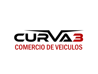 Curva 3 - Comercio de Veiculos logo design by serprimero