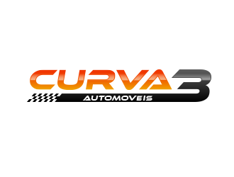 Curva 3 - Comercio de Veiculos logo design by BeDesign