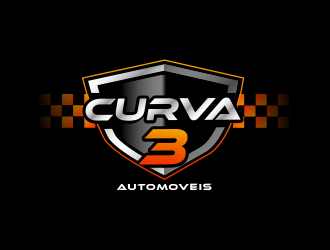Curva 3 - Comercio de Veiculos logo design by BeDesign