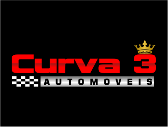 Curva 3 - Comercio de Veiculos logo design by meliodas