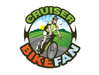 Cruiser Bike Fan logo design by DreamLogoDesign