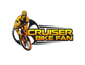 Cruiser Bike Fan logo design by DreamLogoDesign