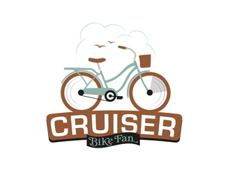 Cruiser Bike Fan logo design by DreamLogoDesign