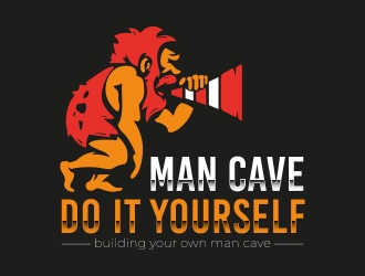 Man Cave Do It Yourself logo design by Eliben