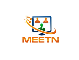 MEETN logo design by uttam