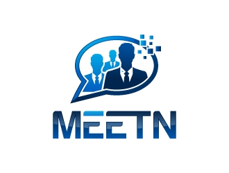 MEETN logo design by uttam