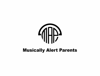 M A P  (an  acronym for Musically Alert Parents) logo design by haidar
