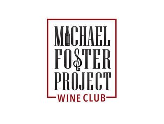 Michael Foster Project Wine Club logo design by megalogos