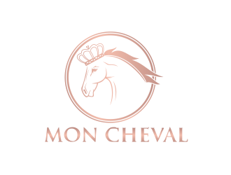 Mon Cheval logo design by evdesign