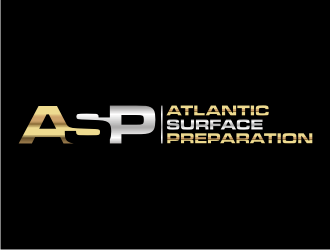 Atlantic Surface Preparation  logo design by dewipadi