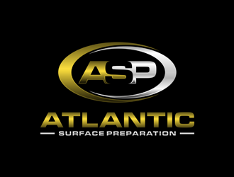 Atlantic Surface Preparation  logo design by alby