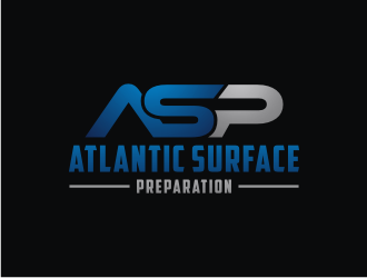 Atlantic Surface Preparation  logo design by bricton