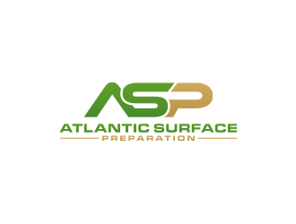 Atlantic Surface Preparation  logo design by bricton