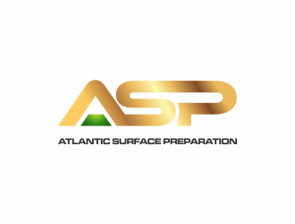 Atlantic Surface Preparation  logo design by haidar