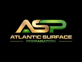 Atlantic Surface Preparation  logo design by haidar