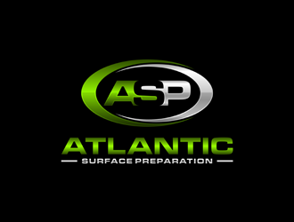 Atlantic Surface Preparation  logo design by alby
