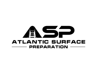 Atlantic Surface Preparation  logo design by cahyobragas