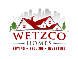 Wetzco Homes logo design by akilis13
