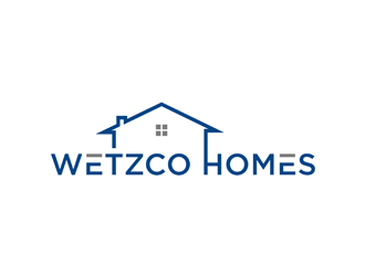Wetzco Homes logo design by alby