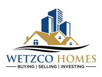 Wetzco Homes logo design by RIANW