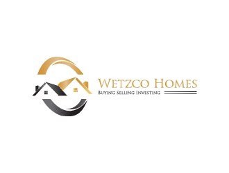 Wetzco Homes logo design by wongndeso