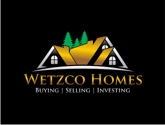 Wetzco Homes logo design by tsumech