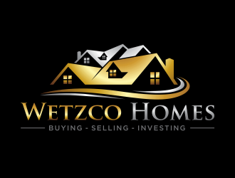Wetzco Homes logo design by agus