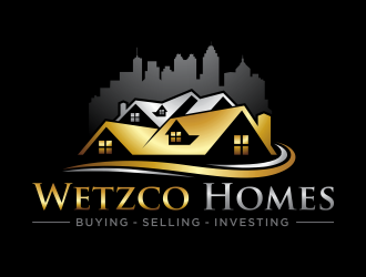 Wetzco Homes logo design by agus
