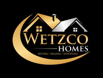 Wetzco Homes logo design by pakNton