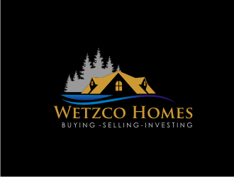 Wetzco Homes logo design by rdbentar